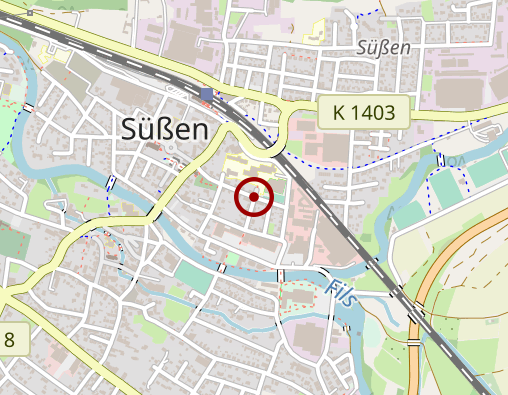 Karte: Wilhelmshilfe e.V. Tagespflege Süßen