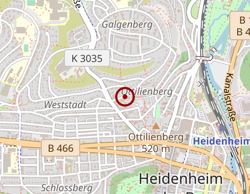 Karte: Stiftung Haus Lindenhof St. Franziskus