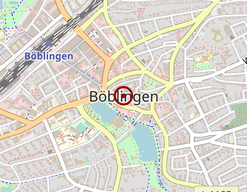 Karte: Sozialstation St. Hildegard