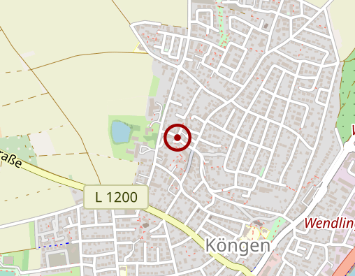 Karte: Betreuungsgruppe "Fröhliche Runde"