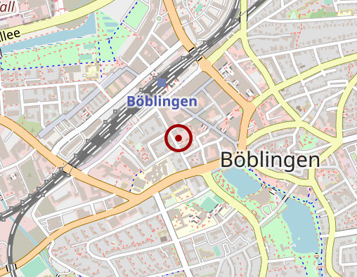 Karte: Betreuungsgruppe am Montagvormittag für junge Erkrankte