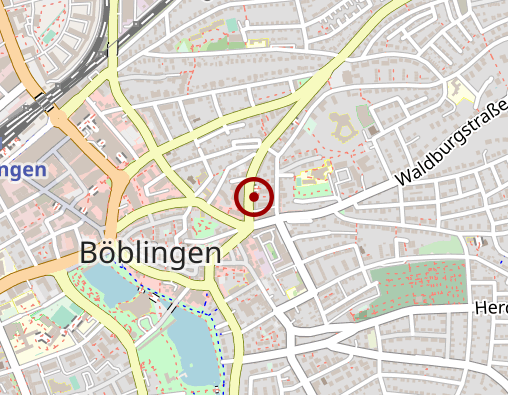 Karte: DRK Böblingen