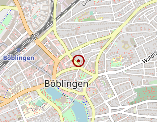 Karte: Betreuungsgruppe am Montagnachmittag