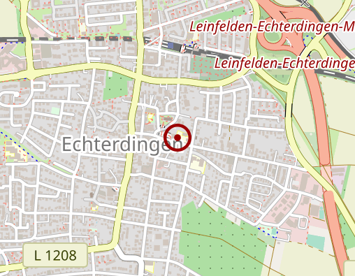 Karte: Diakoniestation auf den Fildern