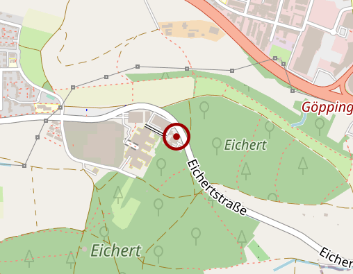 Karte: DRK Pflegedienst Göppingen gemeinnützige GmbH Tagespflege