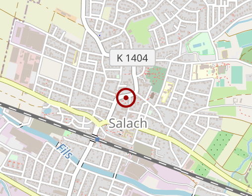 Karte: Betreuungsgruppe am Dienstag