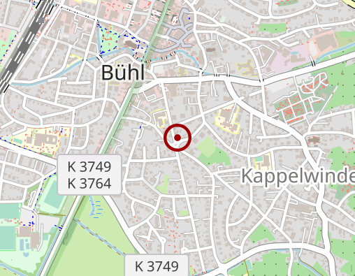 Karte: Logopädie an der Bühlot