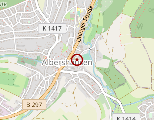 Karte: Evangelische Heimstiftung Württemberg GmbH Haus im Wiesengrund