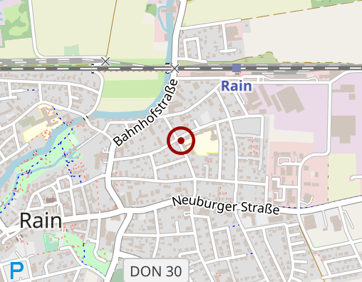 Karte: Donau-Ries Seniorenheim Rain am Lech