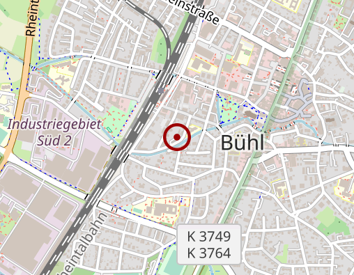 Karte: Hospizgruppe Bühl e.V.