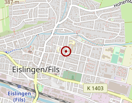 Karte: Zimmermann Bestattungsinstitut