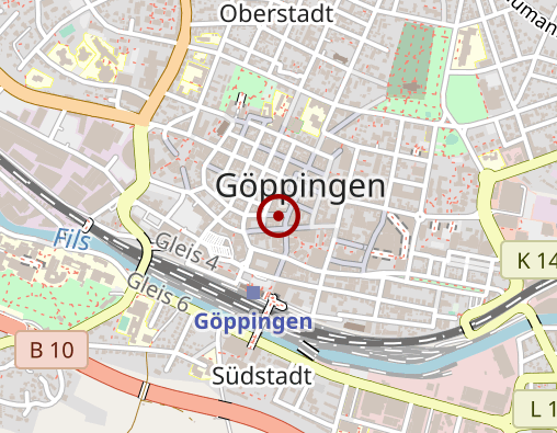 Karte: Stöckle Claudia Praxis für Physiotherapie