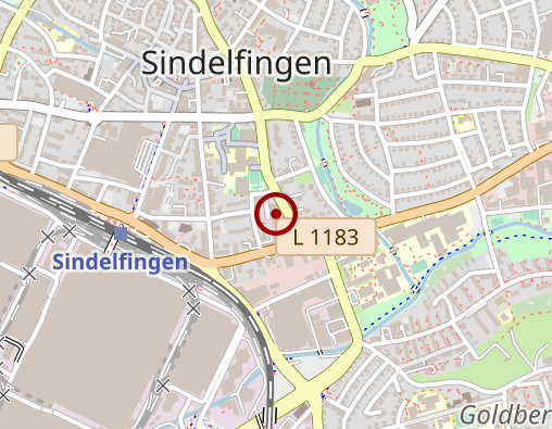 Karte: Gemeinnützige Werkstätten und Wohnstätten GmbH