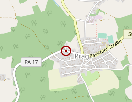 Karte: AZURIT Pflegezentrum Hutthurm