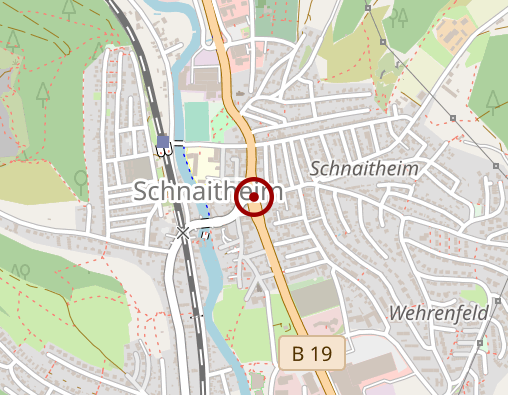 Karte: Arbeiterwohlfahrt KV Heidenheim e.V. Altenpflegeeinrichtung "Im Krone Garten"