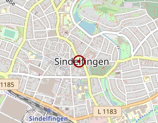 Karte: Therapiezentrum von Tschirschky LTD. Physiotherapie