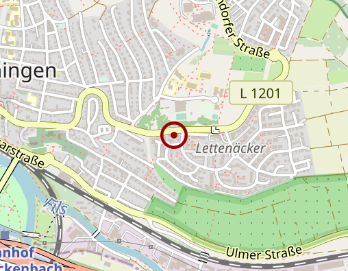 Karte: Dörfler Bestattungen GmbH Bestattungsinstiut