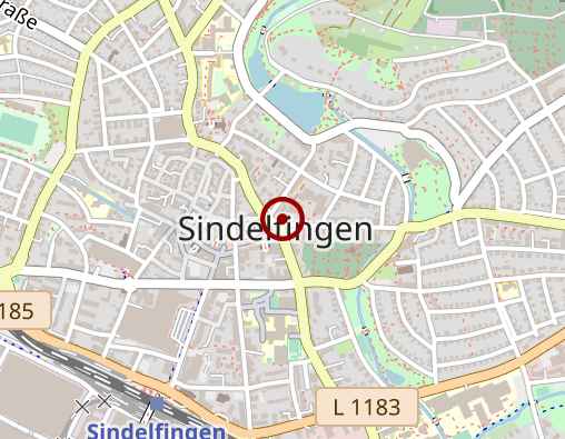 Karte: Ambulantes Therapiezentrum des Städtischen Krankenhauses Sindelfingen GmbH