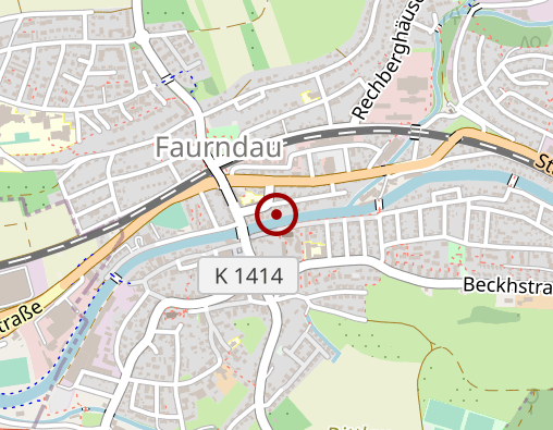 Karte: Schurr Beatrice Praxis für Physiotherapie