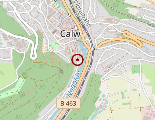 Karte: Diakoniestation Calw