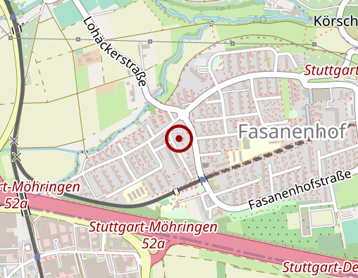 Karte: Physiotherapie Krankengymnastik Physio Active Fasanenhof