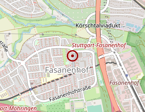 Karte: Bestattungsunternehmen Abendrot