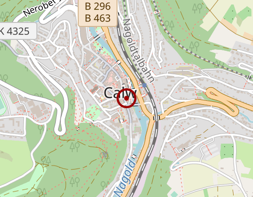 Karte: Alte Apotheke Calw