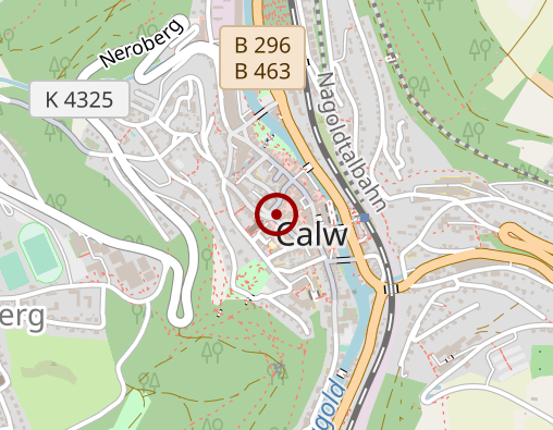 Karte: Podologie Zentrum Calw