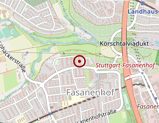 Karte: AWO Sozial gGmbH Seniorenzentrum Fasanenhof