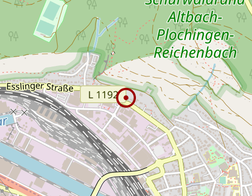 Karte: Hospizgruppe Plochingen