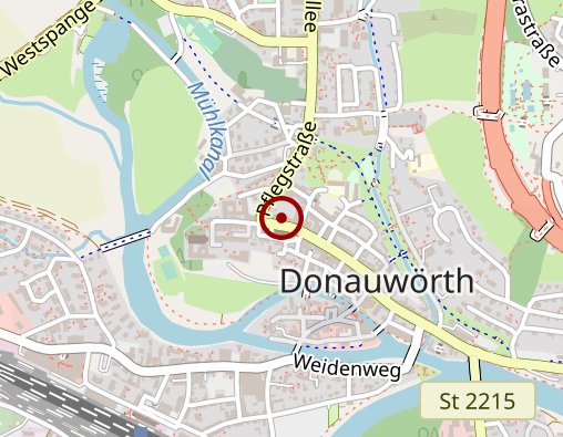 Karte: Caritas-Sozialstation Donauwörth e. V.
