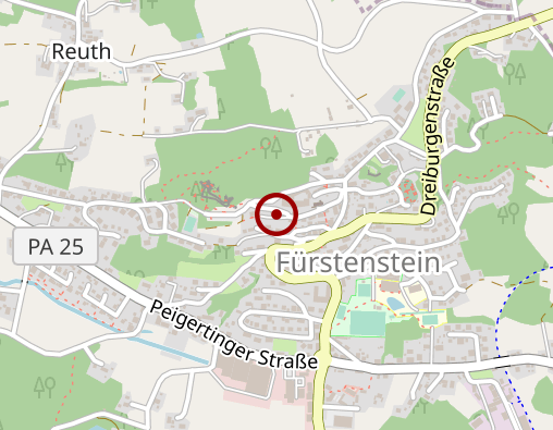 Karte: Caritas-Sozialstation Fürstenstein