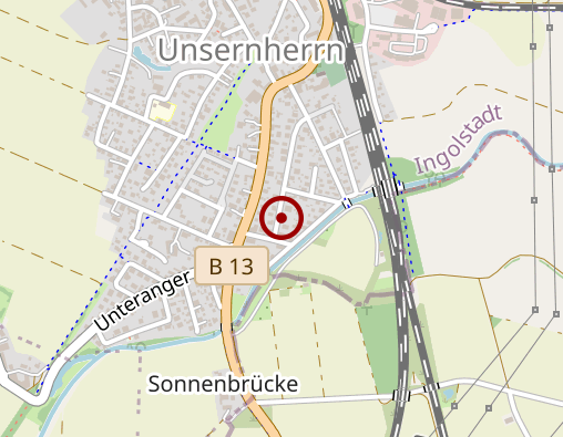 Karte: Physiotherapiepraxis Frau Daniela Schneider