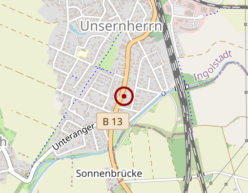 Karte: Bestattungsinstitut Wolfgang Männer e.K.