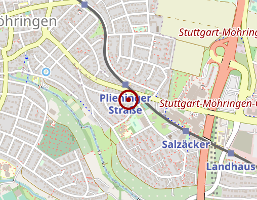 Karte: Bestattungen Häfner & Züfle