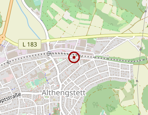 Karte: Krankenpflegeverein Verwaltungsraum Althengstett - Sozialstation - Tagespflege