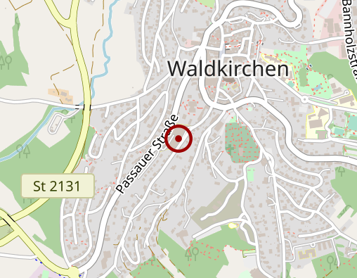 Karte: Krankenhaus Waldkirchen