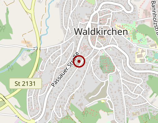 Karte: Caritas-Sozialstation Waldkirchen