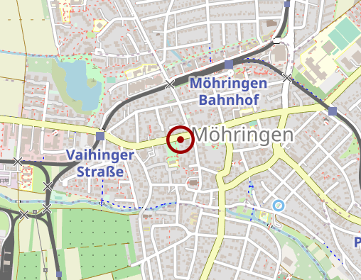 Karte: Bestattungshaus Haller