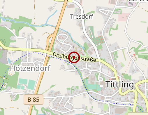 Karte: Caritas-Sozialstation Fürstenstein