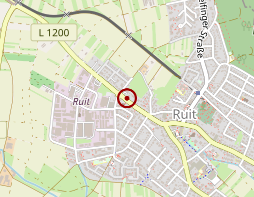 Karte: Bestattungen Haller