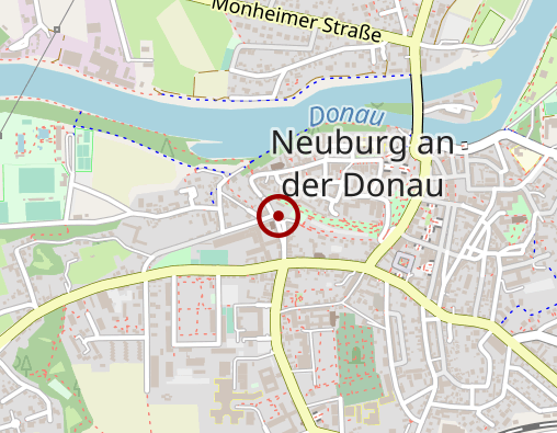 Karte: Faller Josef, Neuburger Bestatt. u. Überf.