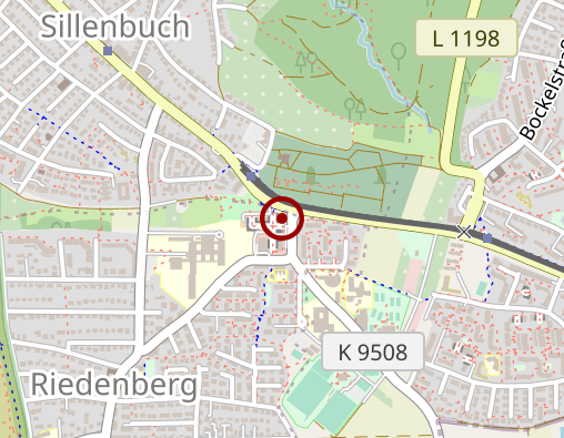 Karte: Arbeiter-Samariter-Bund Sillenbucher Markt Stationäre Pflege