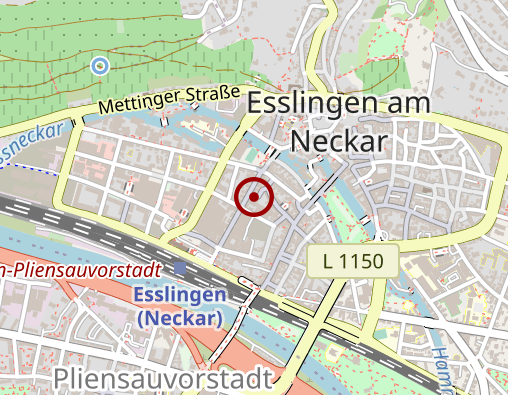 Karte: ITZ Esslingen Physiotherapie