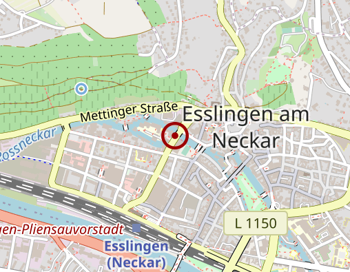 Karte: Anlaufstelle Essstörungen