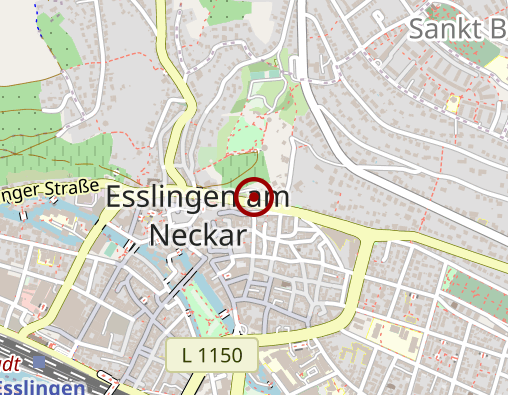 Karte: Esslinger Hospiz-Dienst