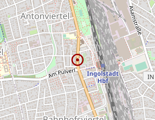 Karte: Caritas-Sozialstation Ingolstadt e.V.