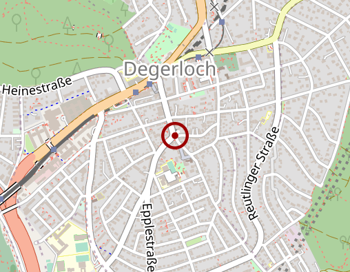 Karte: Betreuungsgruppe für Demenzkranke - Degerloch