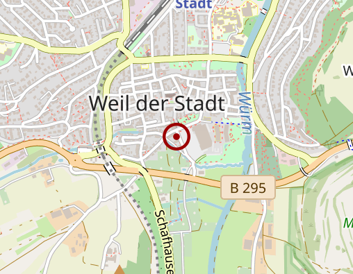 Karte: Betreuungsgruppe für Menschen mit Demenz in Weil der Stadt, OZ 770