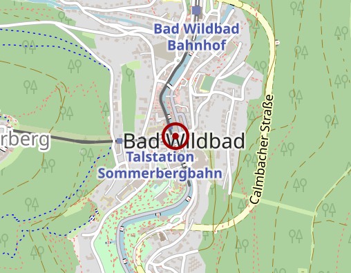 Karte: Pflegeteam Bad Wildbad GmbH